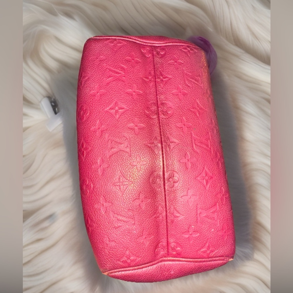 Louis Vuitton Speedy Bandoulière 25 Leather Empriente unbranded Strap & dust Bag - Picture 6 of 17